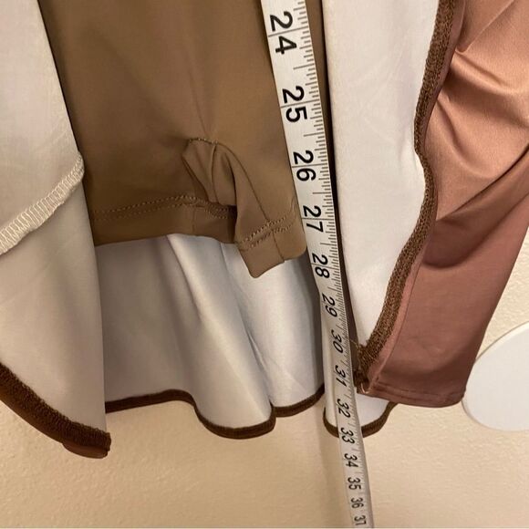 WEISSMAN Dance lyrical dress brown tan ombre When We're Older D10476 SA - Picture 9 of 12